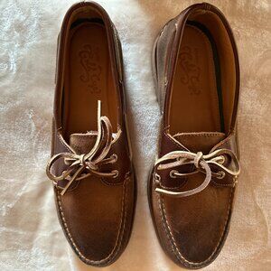 NWOT Sperry Gold Cup A O Rivington Brown Leather Boat Shoes Premium Mens Size 13